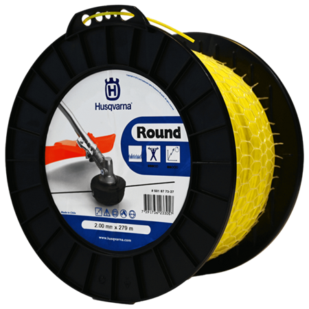 Bobina Tanza Husqvarna Redonda 2mm-279m