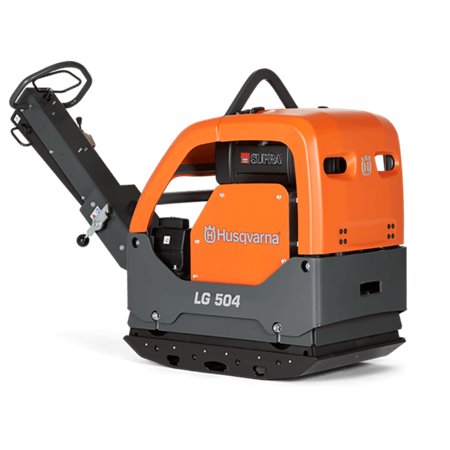 Plancha compactadora reversible Husqvarna LG 504